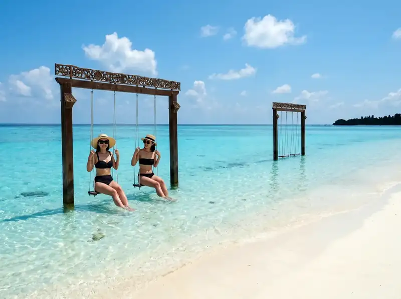 Exploring the beautiful sandbars of Pulau Mataking with Tampi Tampi Resort in the Semporna Islands area