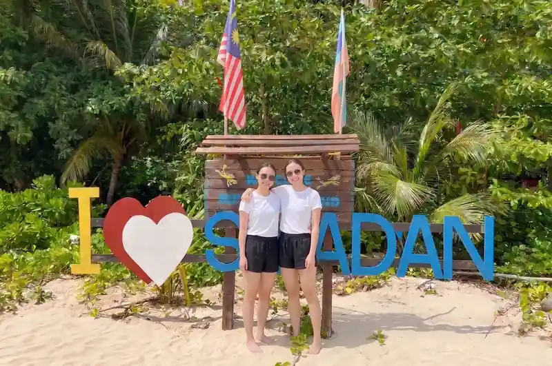 Diving the famous Sipadan Island coral reef with Tampi Tampi Resort in the Celebes Sea